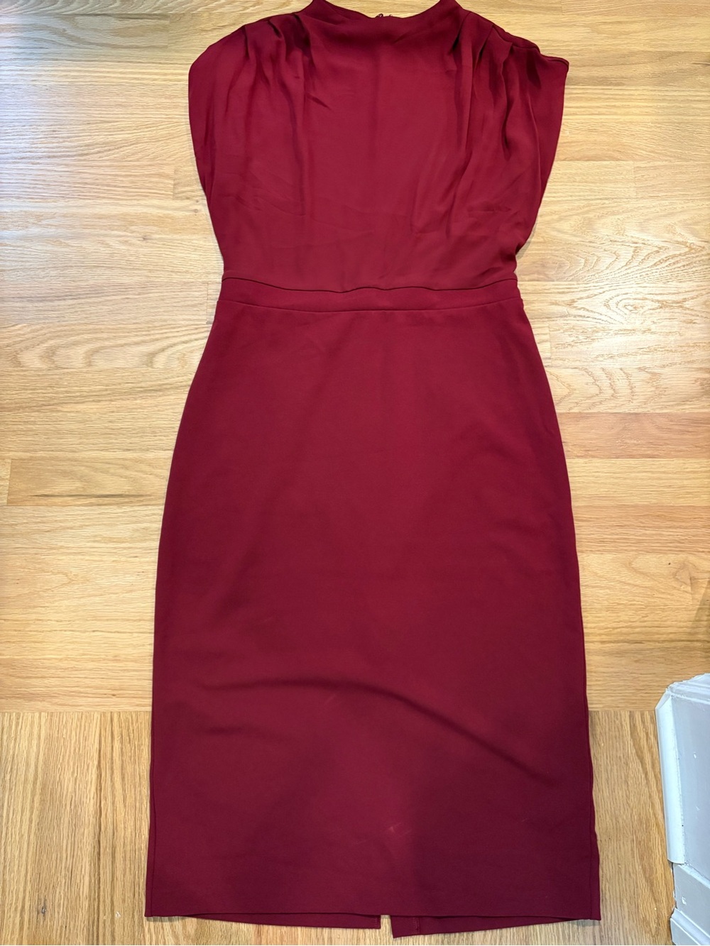 Express Classic Wine Red Sheath Dress Sz M